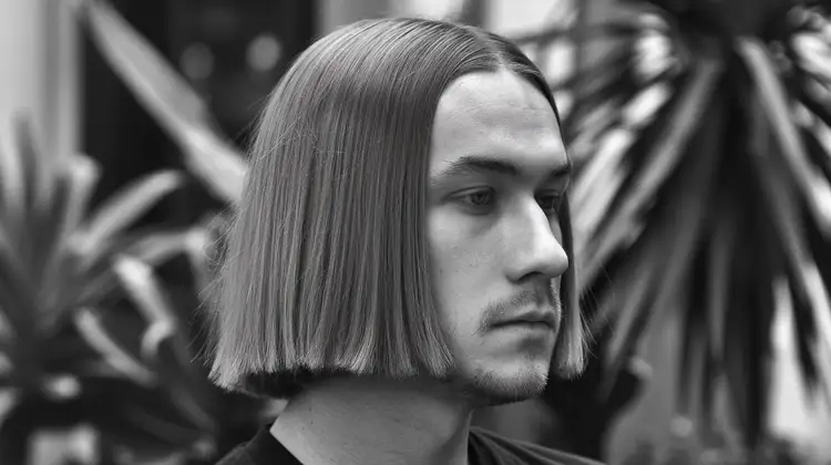 Straight Haircut Inspiration for Mens