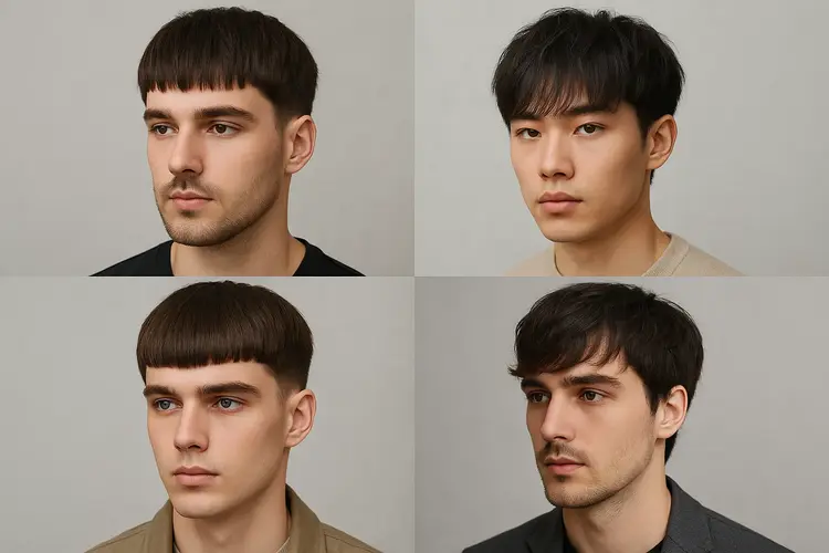 Bang Haircut for Men