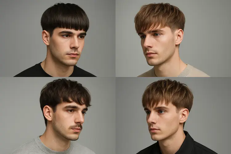 Bang Haircut for Men
