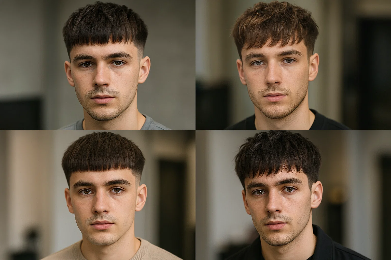 Male Haircuts with Fringe