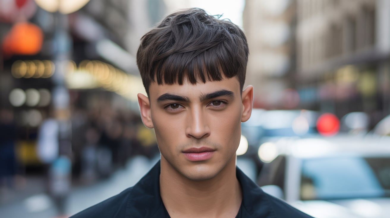 Male Haircuts with Fringe