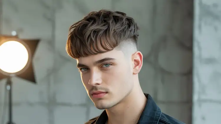 Bang Haircut for Men: Trendy Styles for 2025