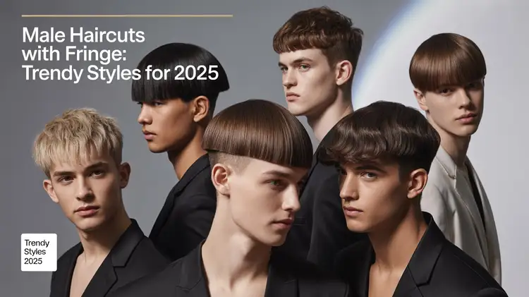Male Haircuts with Fringe: Trendy Styles for 2025